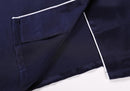 100%桑蚕丝女士经典睡衣套装 睡裙家居服 M L XL YM007
