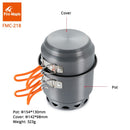 火枫露营炊具野营锅具套装户外露营折叠式换热器铝合金2-3人FMC-218