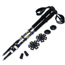 2Pcs/Lot 240g/Pcs Trek poles Nordic Walking Poles Telescopic Alpenstock Aluminum Alloy Shooting Walking Stick Crutch Senderismo