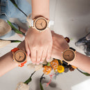 BOBO BIRD Women Watches Ladies' Luxury Bamboo Wood Timepieces Silicone Straps relojes mujer marca de lujo Great Gifts for Girls