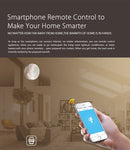 Tuya WiFi PIR Motion Sensor Detector Home Alarm System ,Mini Shape PIR Sensor Infrared detector compatible with IOS & Android