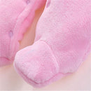 Newborn Baby Girl Clothes 0-3 months Winter Thick Warm Baby Footies Cotton Infant Kid&