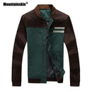 Mountainskin 4XL New Men's Jackets Autumn Military Men's Coats Fashion Slim Casual Jackets Male Outerwear Baseball Uniform SA461