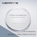 MERRYS DESIGN 男士钛合金眼镜框商务风格男款方形超轻眼部近视处方眼镜 S2057