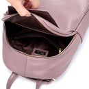 Zency Women's Genuine Leather Backpacks Ladies Fashion Travel Bags Femal Daily Holiday Knapsack Preppy Style Girl's Schoolbag