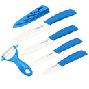 FINDKING Zirconia Ceramic Knife set 3" 4" 5" 6" inch+ Peeler+Covers Paring Fruit Utility Kithchen Knife 5pcs 2018 best knives