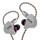 CCA C10 耳机 4动铁+1动圈混合技术 HiFi 入耳式音乐 DJ 游戏运动耳机 主动降噪监听耳机