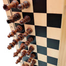 热销高品质木制折叠磁性国际象棋套装实木棋盘磁性棋子娱乐棋盘游戏儿童礼物