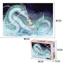 MOMEMO Spirited Away Jigsaw Puzzles for Adults Cartoon Puzzle Anime Wooden Puzzle 1000 Pieces Adult Kids DIY Educational Toys