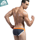 Men's Solid Swimming Briefs New Summer Surfing Men's Swimwear Low Sexy Men's Swim Brief Sportive Beachwear for Men DT22