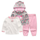 Latest Casual Cardigan Pants Set Baby Boy Clothes Outfit Gray Bodysuit Baby Boy Clothes 12 18 24 Months