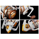 Yumoshi Spinning Fishing Reel 12BB + 1 Bearing Balls 500-9000 Series Metal Coil Spinning Reel Boat Rock Sea Fishing Tackle AX/BX