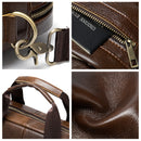 WESTAL Bag men's Genuine Leather briefcase Male man laptop bag natural Leather for men Messenger bags men's briefcases 2019