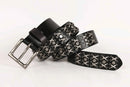 Free Shipping,New style 100% cowhide belt.genuine leather vintage rivet belts,fashion cool gift men motor biker's belt.