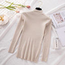 New Turtleneck Knitted Sweater Female Casual Pullover Women Autumn Winter Tops Korean Sweaters Fashion 2020 Women Sweater Jumper
