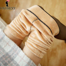 Black Imitation skin Women Tights Winter Pantyhose Transparent Elastic Sexy Tights Warm Thick Pantyhose for Girls Stockings 074