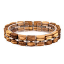 Bobo Bird Wooden Men Bracelet for Women Jewelry 2020 Stainless Steel Bracelet Handmade Couple Bracelets Lovers Homme Gift