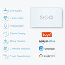 WiFi窗帘开关触控面板涂鸦App遥控电动卷帘百叶窗语音控制Google Home Alexa Echo DIY