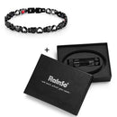 Rainso Fashion Stainless Steel Bracelet For Women With Magnet Energy Bio Health Care Jewerly Bracelet viking Lovers Hand Chain