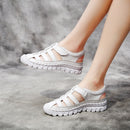 GKTINOO Women Sandals 2022 Summer Shoes Genuine Leather Covered Toe Soft Casual Walking Zapatos Mujer Plataforma Big Size 35-43