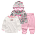 Latest Casual Cardigan Pants Set Baby Boy Clothes Outfit Gray Bodysuit Baby Boy Clothes 12 18 24 Months