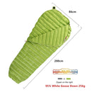 AEGISMAX Outdoor Camping  Ultralight 95% Goose Down Mummy  Sleeping Bag Three-Season Down Sleeping Bag