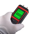 Professional Manometer Handle Differential Air Pressure Gauge Gas Pressure Measurement Digital Pressure Sensor Instrument 12Unit