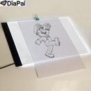 DIAPAI 超薄 3.5mm A4 LED 灯板，适用于欧盟/英国/澳大利亚/美国/USB 插头，钻石刺绣，钻石画，十字绣