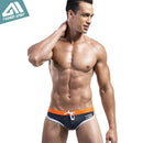 Men's Solid Swimming Briefs New Summer Surfing Men's Swimwear Low Sexy Men's Swim Brief Sportive Beachwear for Men DT22