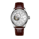 Reef Tiger/RT Dress Men Watch Blue Tourbillon Watches Top Brand Luxury Automatic Mechanical Watch Relogio Masculino RGA1639