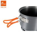火枫露营炊具野营锅具套装户外露营折叠式换热器铝合金2-3人FMC-218