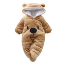 LZH Baby Winter Clothes For Newborn Baby Girl Boy Overall Winter Romper For Baby Jumpsuit Kids Christma Costumes Infant Clothing
