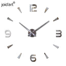 New Diy Wall Clock Acrylic  Clocks Quartz Watch Reloj De Pared Living Room Modern 3d Mirror Stickers Horloge Home Klok