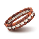 Bobo Bird Wooden Men Bracelet for Women Jewelry 2020 Stainless Steel Bracelet Handmade Couple Bracelets Lovers Homme Gift