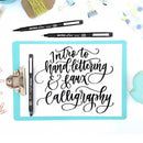 8Pcs Hand Lettering Pens Neelde Drawing Line Calligraphy Pen Waterproof Pigment Sketch Markers Pen For Design Art Supplie