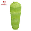 AEGISMAX Outdoor Camping  Ultralight 95% Goose Down Mummy  Sleeping Bag Three-Season Down Sleeping Bag