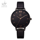 Shengke Women Watches Luxury Brand Wristwatch Leather Women Watch Fashion Ladies Geneva Quartz Clock Relogio Feminino New SK
