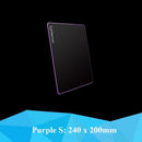 Smooth Hard Mouse Pad Matte Resin Polymer Silicone Bottom Plastic Large Size Gaming Mousepad No Smell Mouse Mat for Gamer