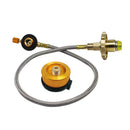 Outdoor Gas Stove Camping Stove Propane Refill Adapter Burner LPG Flat Cylinder tank Coupler Container Adapter Save Metal Tube