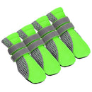 4 pcs Small Dog Shoes Puppy Boots Reflective Anti Slip Cats Pet Shoes Socks Sneaker Paw Protector For Chihuahua Yorkshire