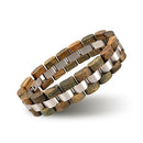 Bobo Bird Wooden Men Bracelet for Women Jewelry 2020 Stainless Steel Bracelet Handmade Couple Bracelets Lovers Homme Gift