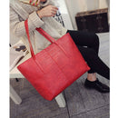 Big New Women Shoulder Bags Alligator Ladies Leather Bags Casual women zipper handbags Famous Brands Totes black red colors