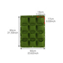 Wall Hanging Planting Bags 24 Size Pockets Green Grow Bag Planter Vertical Garden Vegetable Living Bonsai Bag Flower Home Supply