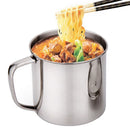 Stainless Steel Travel Camping Mug Beer Whiskey Coffee Tea Handle Cup Kitchen Noodle Cups Bar Drinking Tools Accessory