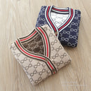 Children's sweater boys and girls sweater coat children's double layer thickened sweater