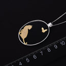 Lotus Fun Real 925 Sterling Silver Natural Agate Handmade Fine Jewelry Cat and Butterfly Pendant without Necklace for Women