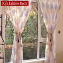 Japanese Style Sheer Tulle Curtains For Living Room Burnout Curtains For Children Bedroom Window Kitchen Curtains Blinds Drapes