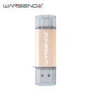 Wansenda OTG 3合1 U盘 USB3.0 & Type-C & Micro USB 512GB 256GB 128GB 64GB 32GB 16GB 闪存盘 优盘 U盘