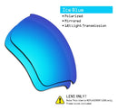 SmartVLT 偏光替换镜片，适用于 Oakley Half Jacket 2.0 XL 太阳镜 - 多种选择
