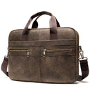 Genuine Leather Business Messenger Women Men Bag Tote Briefcase For Documents A4 Shoulder Handbag Male Female Laptop Brief Case